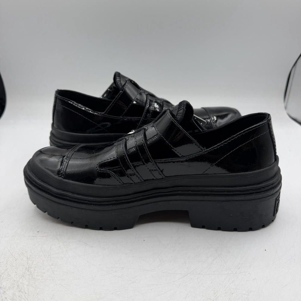 Converse Chuck Taylor Lugged Mary Jane Platform Shoes Womens Sz 8 Black Goth - Picture 3 of 11